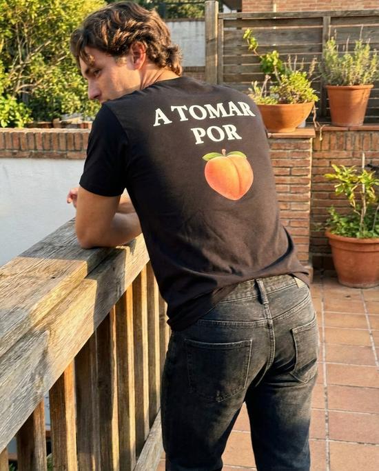 A Tomar Por 🍑 Camiseta Negra, foto 2
