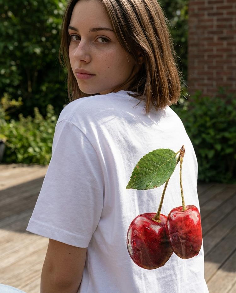 Cherries Camiseta Blanca, foto 4