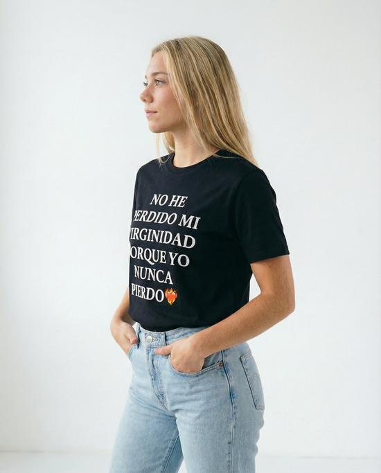 Yo Nunca Pierdo Camiseta Negra, foto 2
